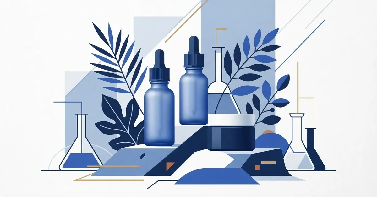 Cosmetics & FDA industry AI illustration